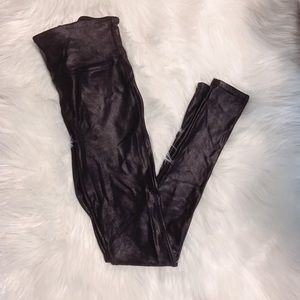 SPANX Faux Leather Leggings